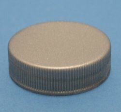 38mm 400 Silver Ribbed Cap with EPE Liner